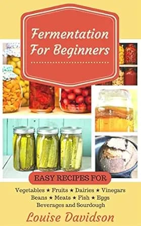 Fermentation for Beginners: Easy Recipes for Vegetables, Fruits, Dairies, Vinegars, Beans, Meats, fish, Eggs, Beverages and Sourdough