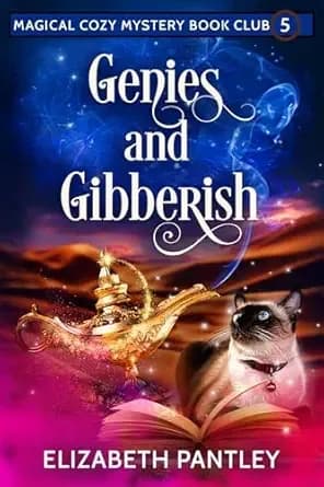 Genies and Gibberish: Magical Cozy Mystery Book Club #5