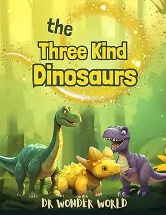 The Three Kind Dinosaurs: Bedtime stories for kids 2-6 years old; kindness book for kids (Stories for kids 2-8 years old)