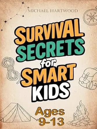 Survival Secrets for Smart Kids Ages 9-13: A Basic Survival Skills Book with Outdoor Adventures and Wilderness Tips for Boys and Girls